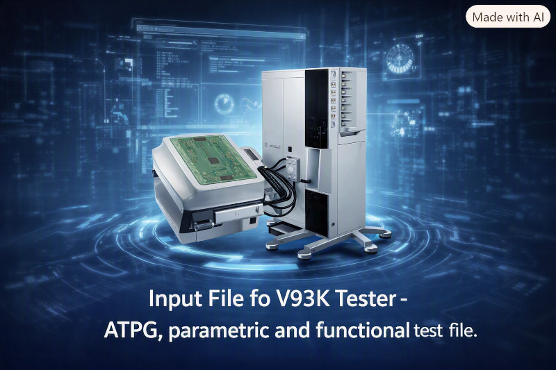 Data ingestion flow for semiconductor test files